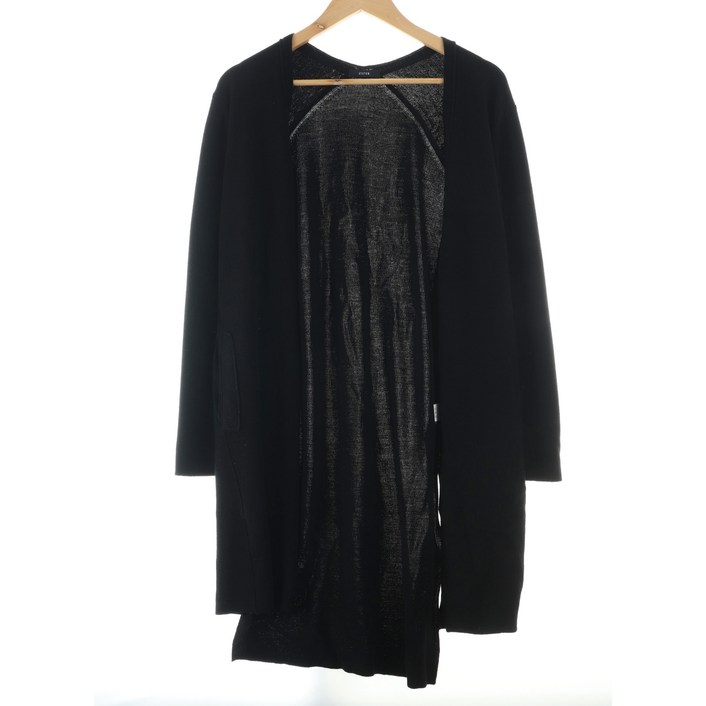 (F)시스템 니트집업 블랙 울 롱가디건10