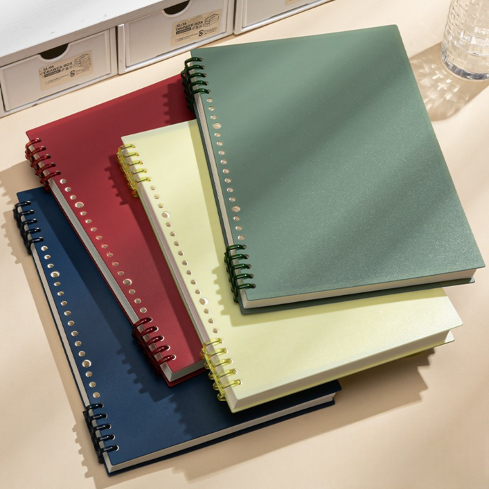 도베른 왼손잡이도 쓰기쉬운 스프링공책 노트 4종세트