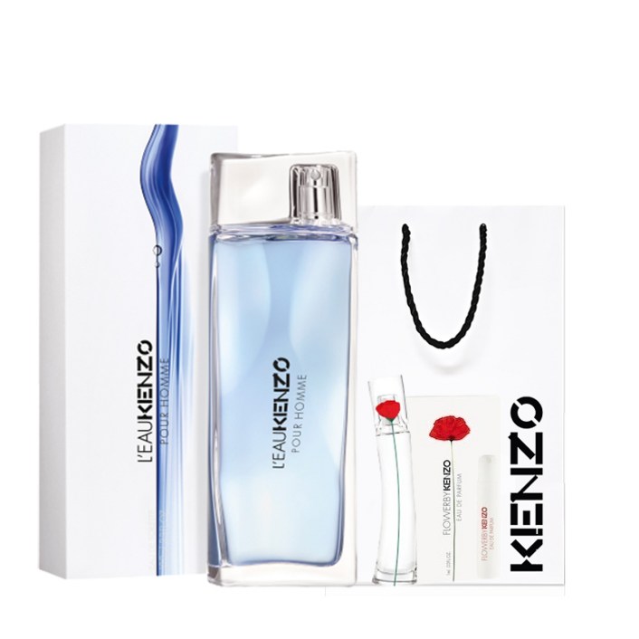 [겐조] 로 겐조 뿌르 옴므 EDT 100ml+겐조미니랜덤+겐조랜덤스틱+백