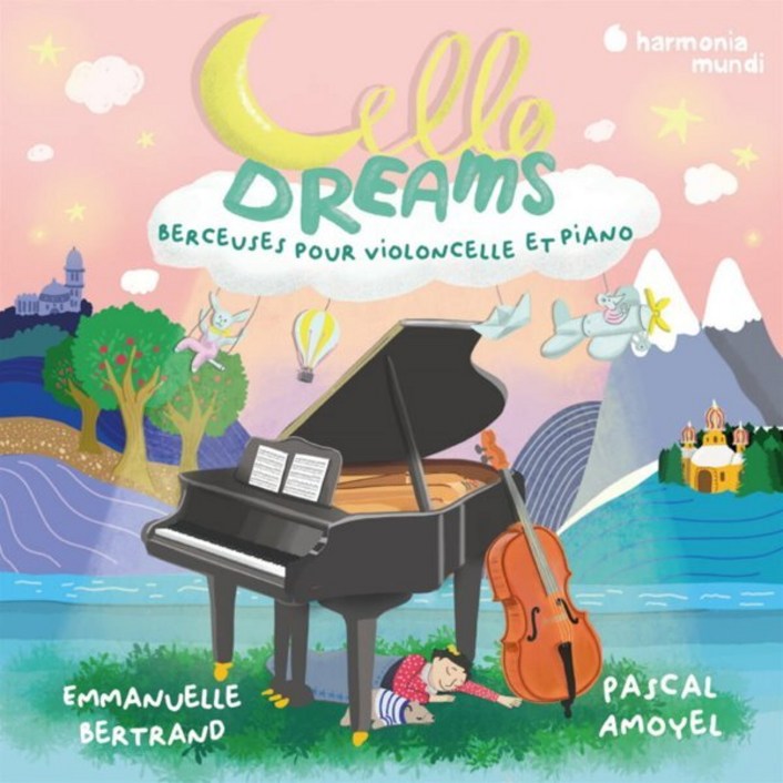 [CD] Pascal Amoyel / Emmanuelle Bertrand 꿈꾸는 첼로 - 첼로와 피아노를 위한 자장가 (Cello Dreams - Berce...