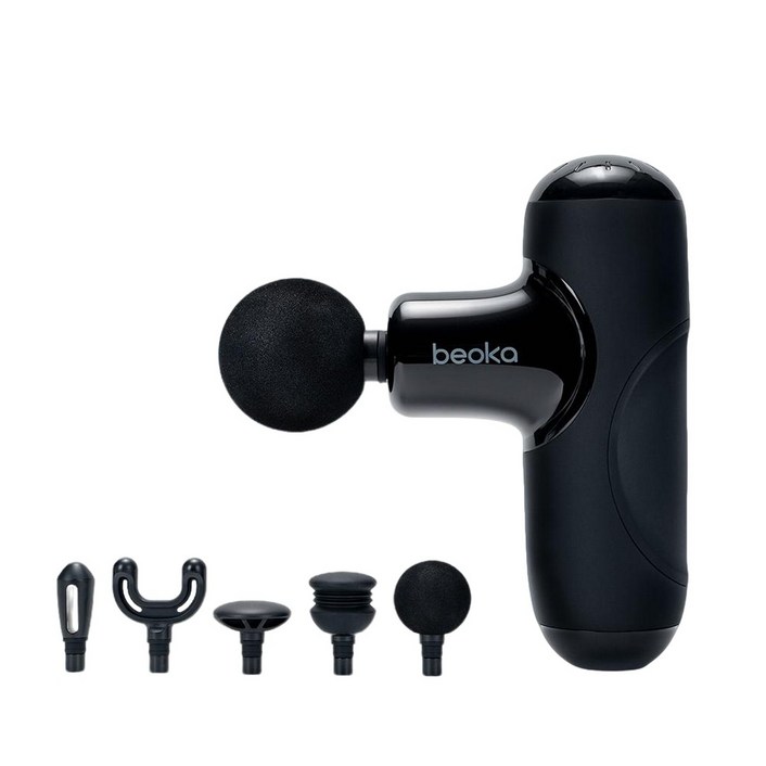 비오카 코리아 Q2 온더고 포터블 무선 마사지 건  안마기 허리 목 승모근 어깨 마사지기