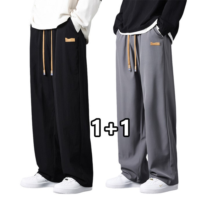 남성 봄가을 신상 11 와이드 일자핏 캐주얼 팬츠 데일리 바지