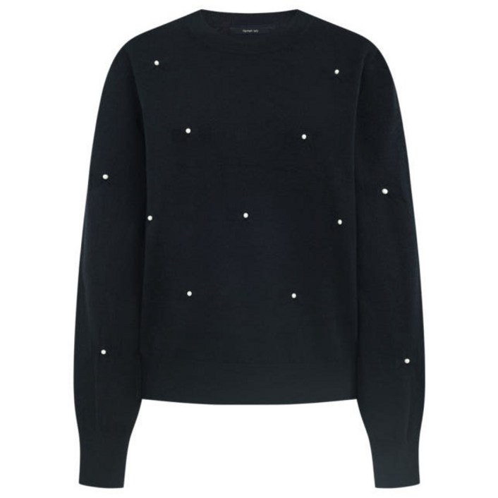 케네스레이디 진주 라운드넥  니트(EKPOPK0800)