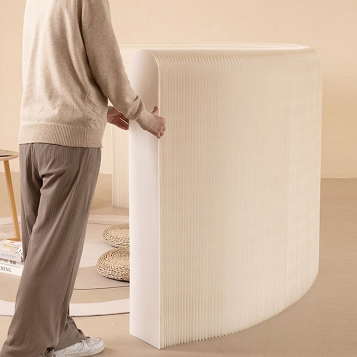 월드몰 스토어 접이식 낮은 파티션 공간분리 가림막 종이소재