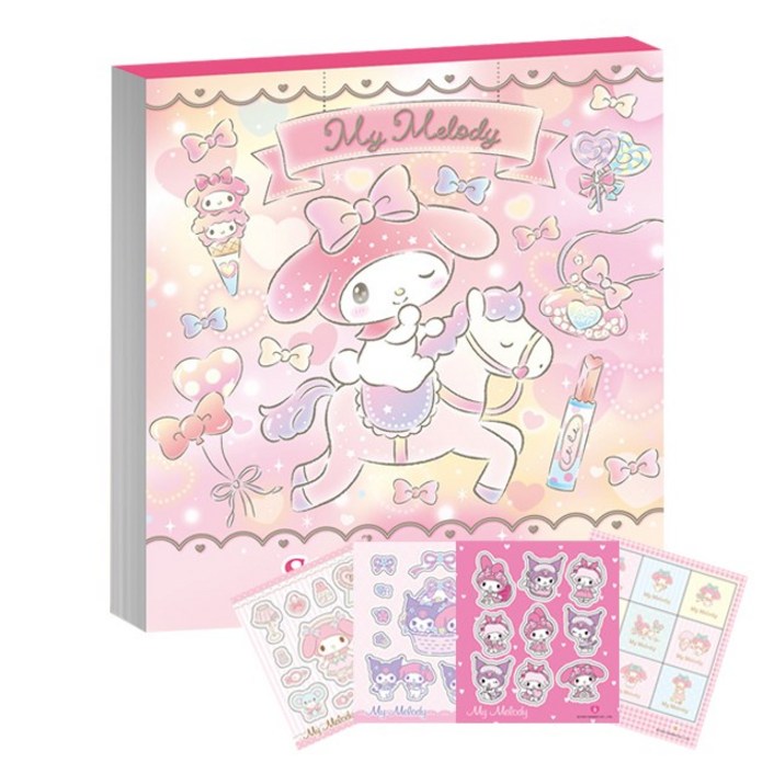 마이멜로디 스티커 미니북 2023년 개정판
