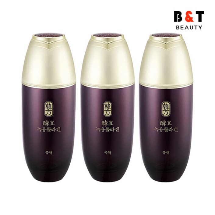 수려한 효 녹용콜라겐 유액 140ml, 3개