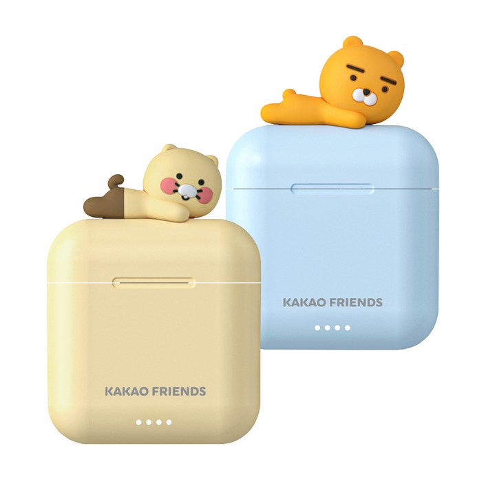 카카오프렌즈 5.3버전 무선 블루투스 이어폰 K1, 라이언
