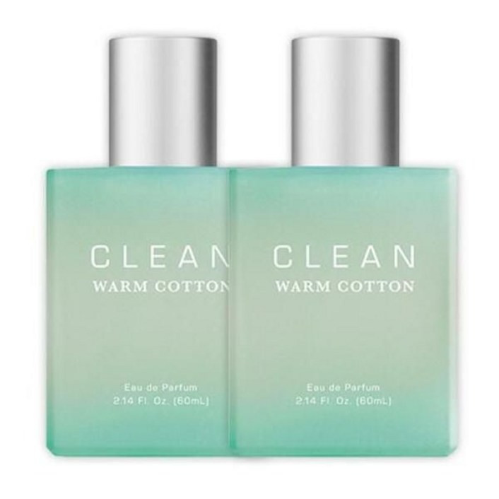 클린 웜 코튼 오 드 퍼퓸 EDP 향수 60ml 2개