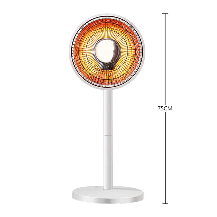 전기히터 선풍기형 가정용 업소용 사무실 난로 탁상스탠드 히터