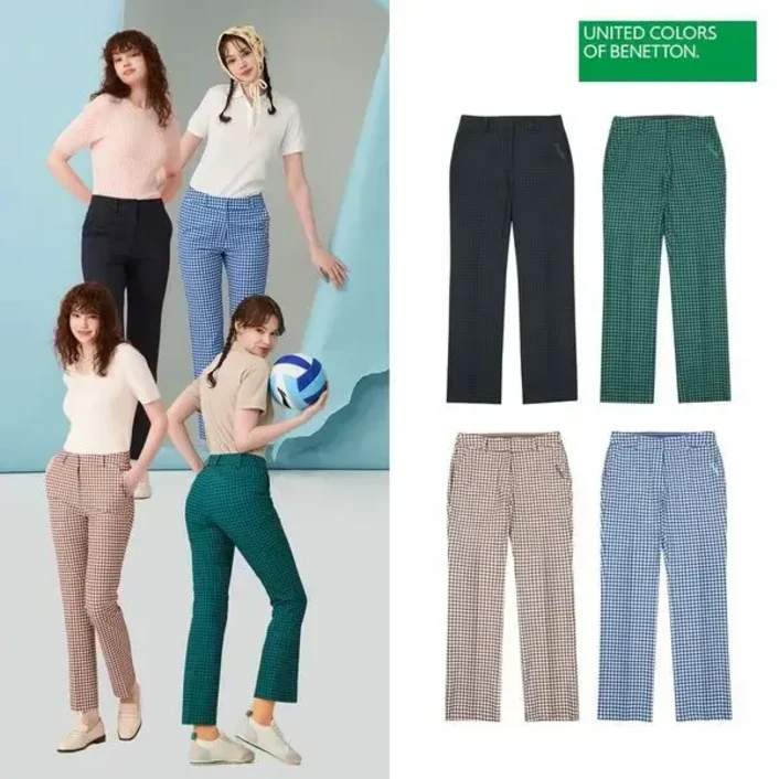 베네통스포츠 25SS 여성 썸머팬츠 2종 35320943 352273