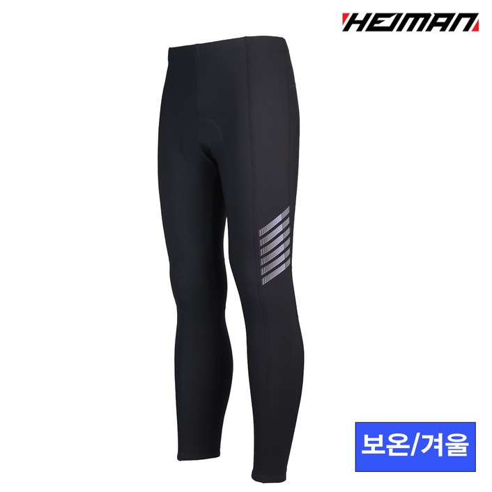 하이만 방한 기모 9부 슈트 자전거 바지 HML9207
