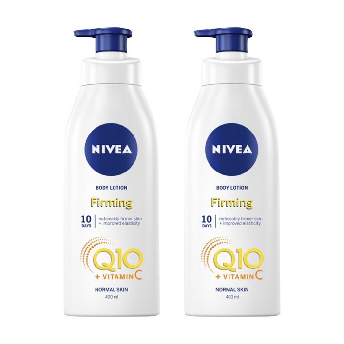 Nivea 니베아 큐텐 퍼밍 바디로션 400mlx2개 Q10 Plus Firming Body Lotion, 400ml, 1개 Nivea 니베아 큐텐 퍼밍 바디로션 400mlx2개 Q10 Plus Firming Body Lotion, 400ml, 1개