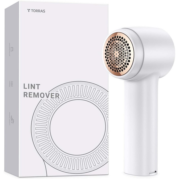 일본정품 TORRAS 전동  게다마토리 충전식 강력 육중날 3단계조절가능 코드리스 선물 기프트 보풀 제거기