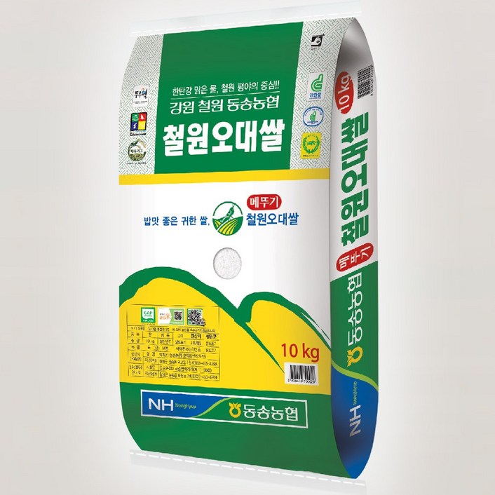 철원 동송 오대미 상등급 고덕곳간, 10kg, 1개, 상등급
