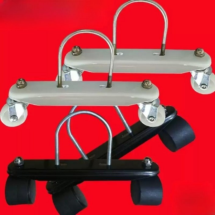 라디에이터 바퀴 이동식 거치대 브래킷 운반 풀리 부품