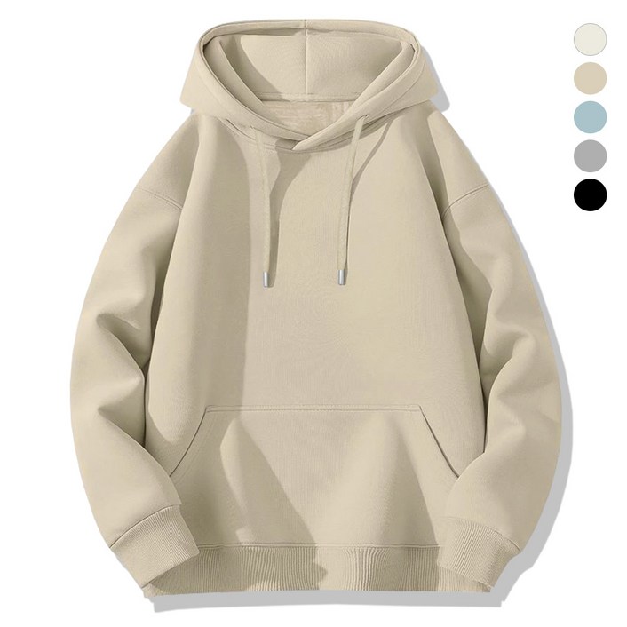 기모 오버핏 후드티 남녀공용 겨울