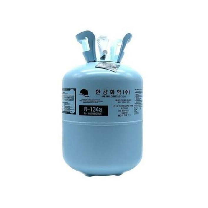 한경공구 한강화학 차량 자동차 에어컨 신 냉매 신냉매 가스 R134a 13.6kg, 1개