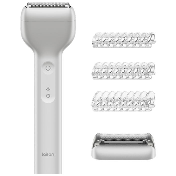 라이펀 Laifen 전기면도기 T1 Pro 트리머 세트 전동 휴대용 미니 왕복형 일자형 건식 습식 IPX7 방수, 실버