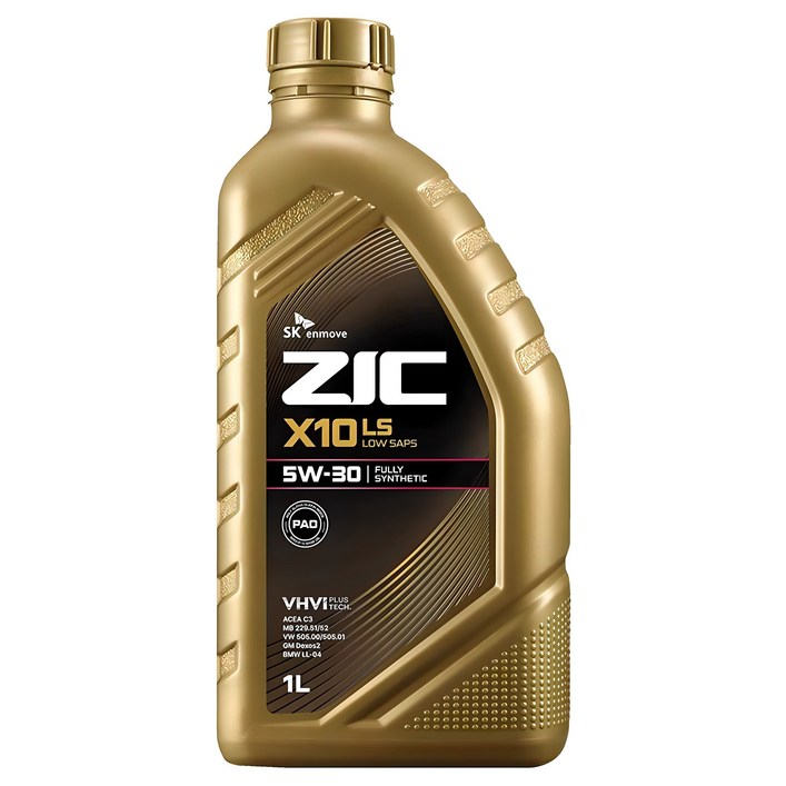 지크 X10 LS 가솔린 엔진오일 지크 X10 LS 가솔린 엔진오일