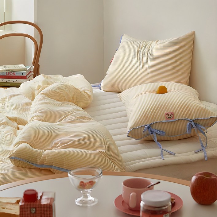 마틸라 리본케이크 차렵이불  베개커버 세트