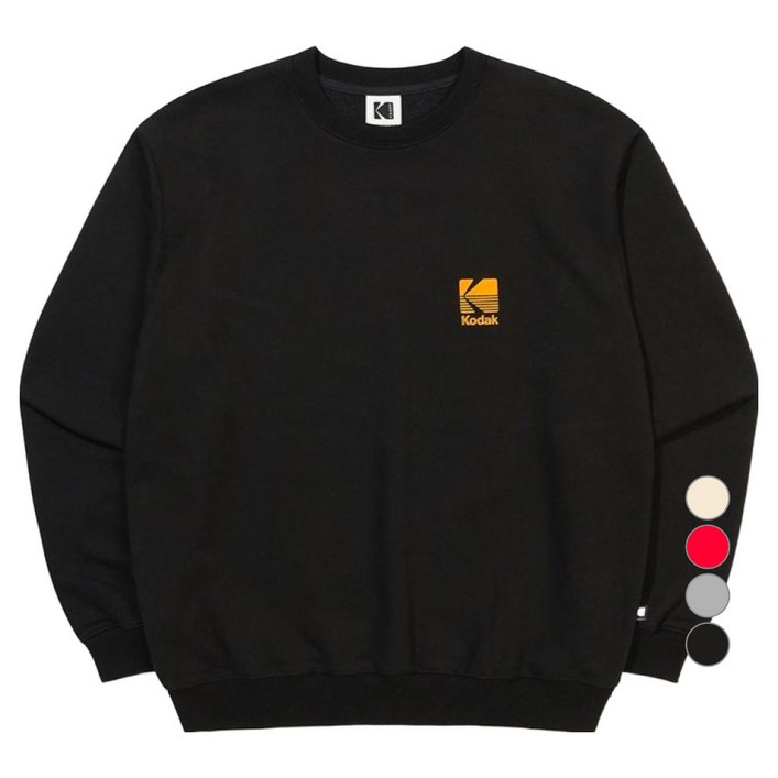 코닥어패럴 남녀공용 에센셜 빅로고 맨투맨