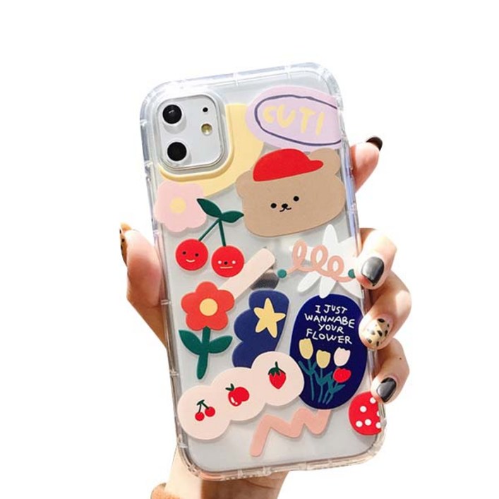 HSD 곰돌이여행 휴대폰 케이스