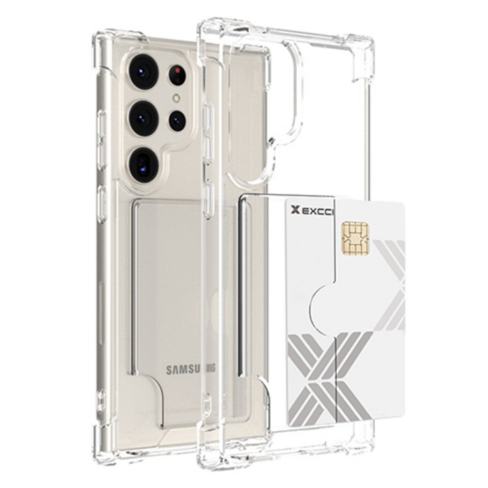 엑씨 클라로 슬라이드 카드수납 휴대폰 케이스