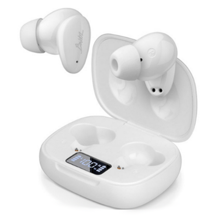 브리츠 노이즈 캔슬링 무선 블루투스 이어폰, XC401012Earphones, 602035Battery Case, white