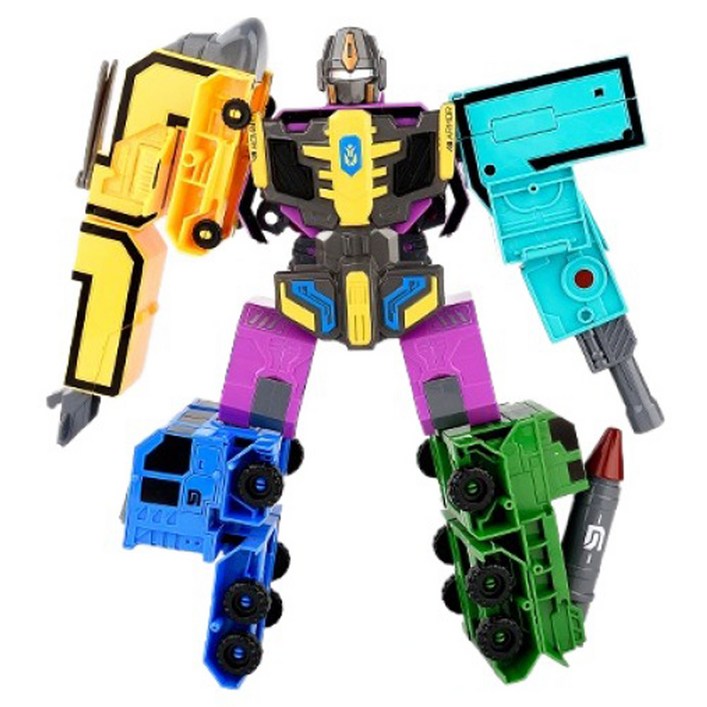 프랜드 유아용 교육완구 숫자 합체 변신로봇 학습 놀이 장난감 로보트, 1개