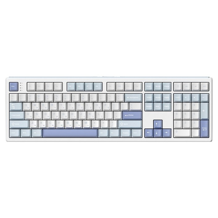 아콘 AK68 108키 유무선 블루투스 기계식 키보드, 소다, AK68, KTT저소음블루