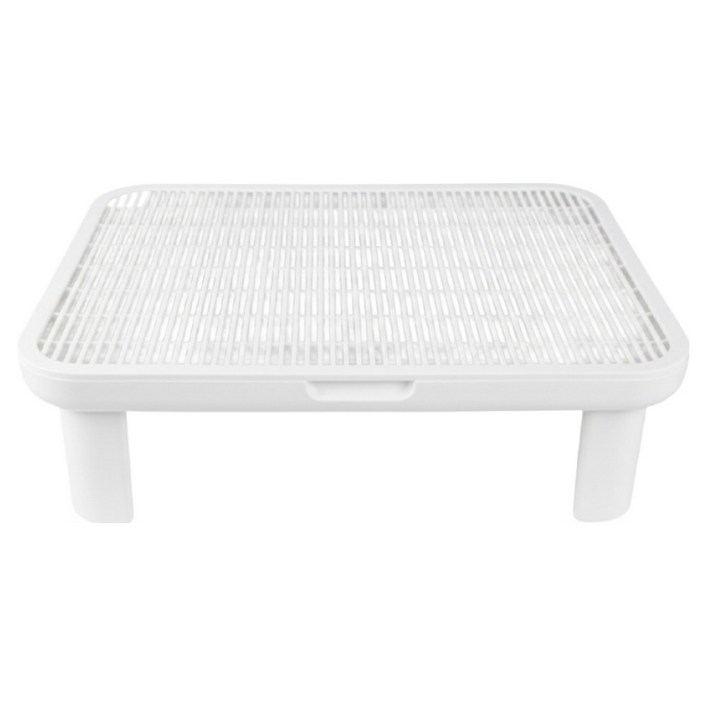 애구애구 고양이 루퍼스텝 모래 발판, 화이트, 1개