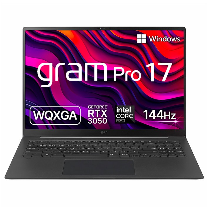 LG전자 그램 Pro 17 코어 울트라7 지포스 RTX3050