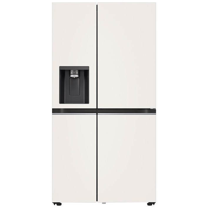 LG전자 디오스 오브제컬렉션 얼음정수기 양문형 냉장고 810L 방문설치