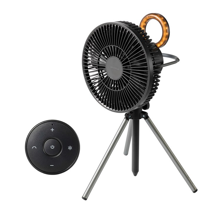 벤딕트 언템드 무선 LED 차박 캠핑 BLDC 더 블로우 서큘레이터, 단일상품, BLACK