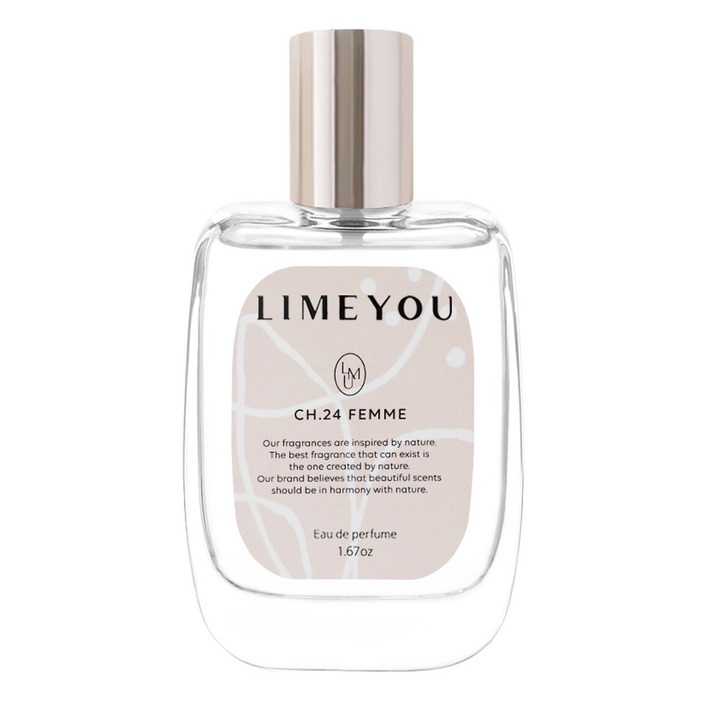 라임유 CH24 플로럴 니치 오 드 퍼퓸, 50ml, 1개 라임유 CH24 플로럴 니치 오 드 퍼퓸, 50ml, 1개