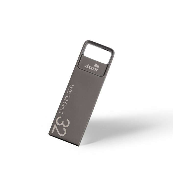 액센 Square USB3.2 Gen1 메탈타입 USB메모리 SK31, 32GB, 1개 액센 Square USB3.2 Gen1 메탈타입 USB메모리 SK31, 32GB, 1개