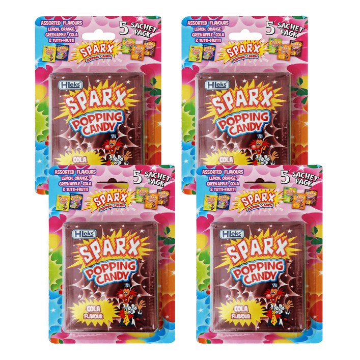 스팍스 팝핑캔디 4g x 5종 세트, 20g, 4세트 스팍스 팝핑캔디 4g x 5종 세트, 20g, 4세트
