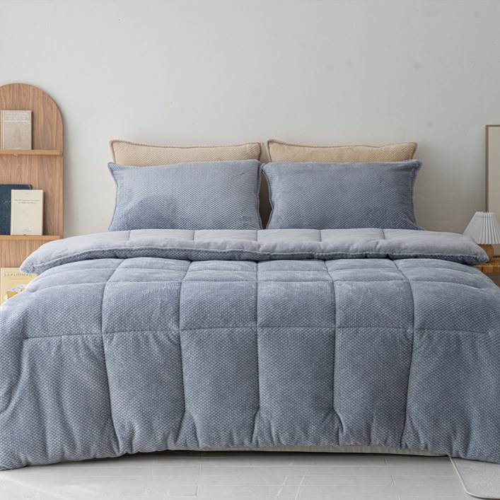 밀스턴 부드러운 파인 극세사 겨울이불