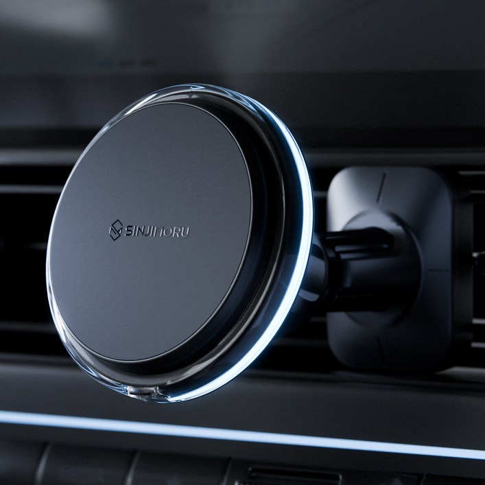 신지모루 25W Qi2.2 펠티어 냉각 M 에어쿨러 맥세이프 차량용 무선충전 거치대