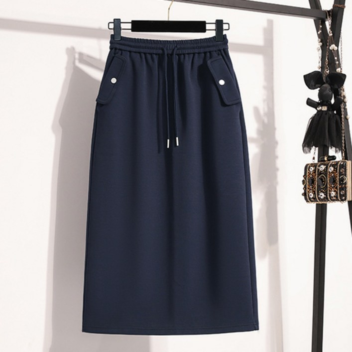 포플러앤씨 여성용 메이시온 빅사이즈 H라인 스커트 P26SPSK122201