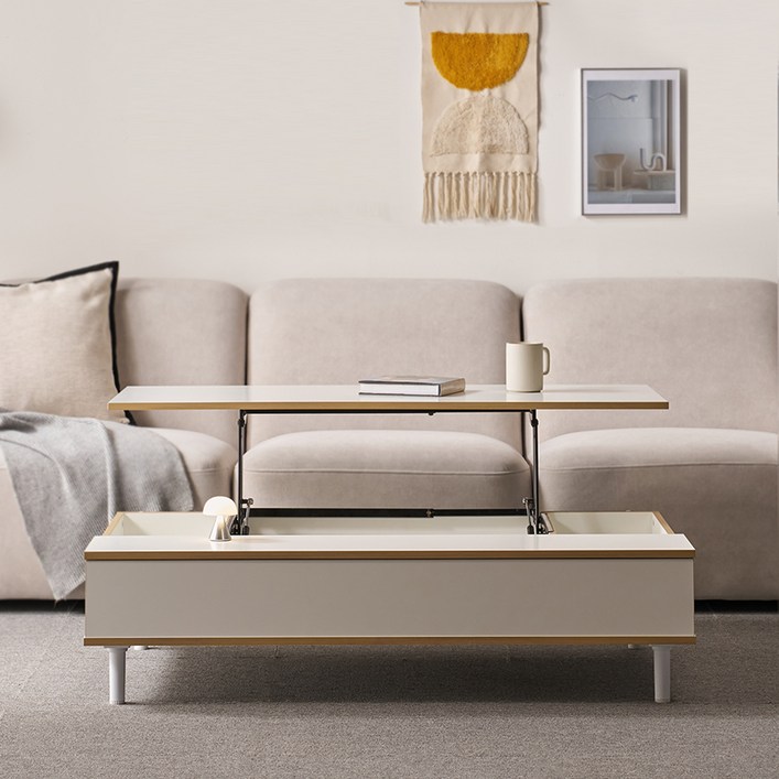 웰퍼니쳐 업네스 광폭 리프트업 테이블 1000 방문설치