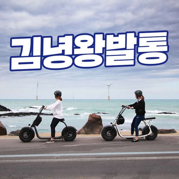 김녕왕발통 전동바이크 1시간 이용권 196745