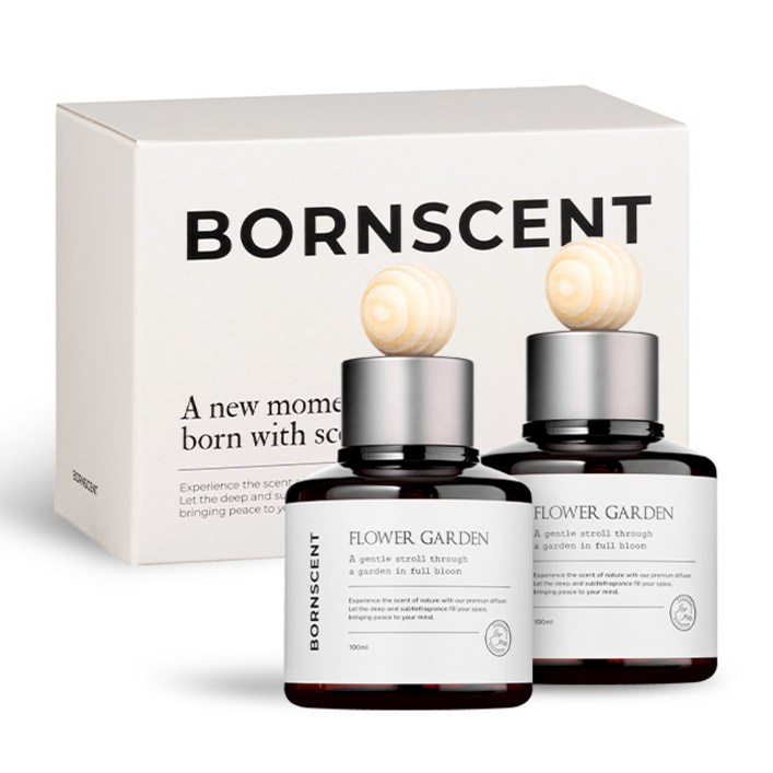 본센트 명품 차량용 방향제 100ml 2개입, 1세트, 호텔우드