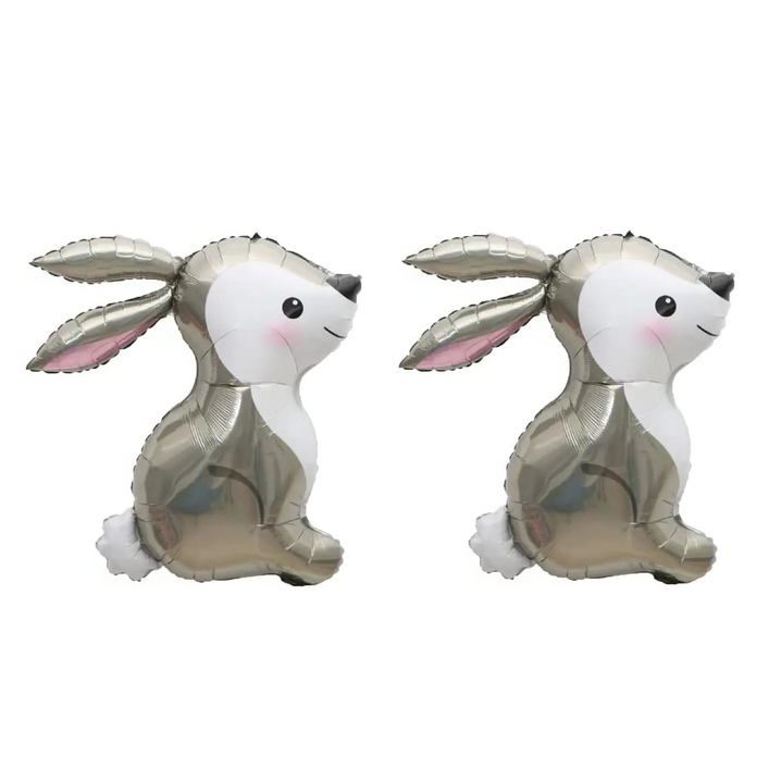 파파 파티 곰돌이 토끼 풍선 생일 파티 숫자 풍선 세트