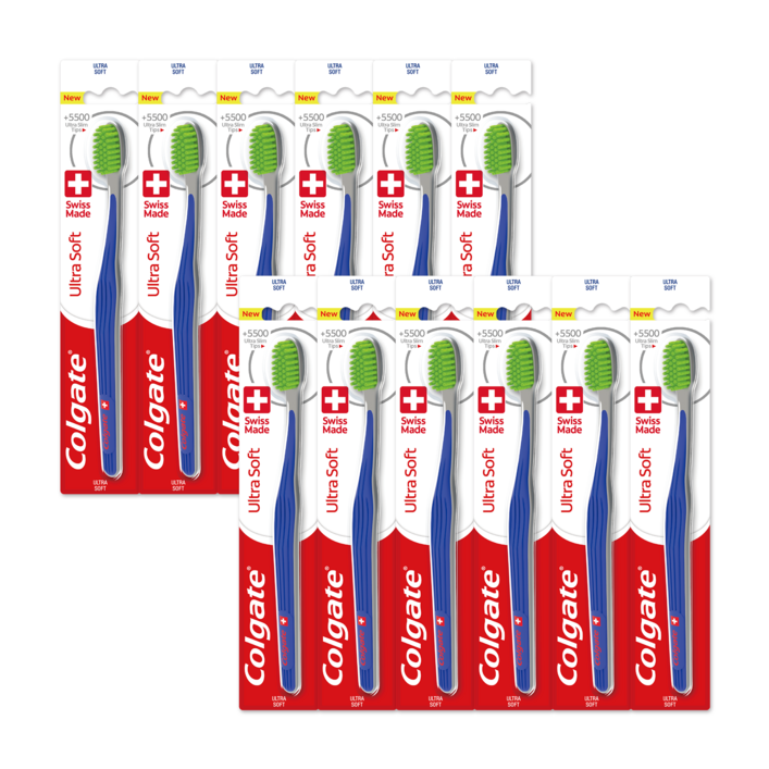 콜게이트 칫솔 스위스 울트라 소프트1입 x 12팩, 12개, 1개입 콜게이트 칫솔 스위스 울트라 소프트1입 x 12팩, 12개, 1개입