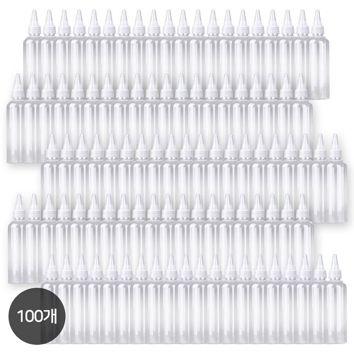 러너즈 소분공병 뾰족캡 소분용기 100ml, 100개