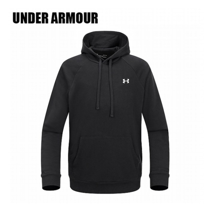 언더아머 남성용 라이벌 코튼 후드티 1357105001