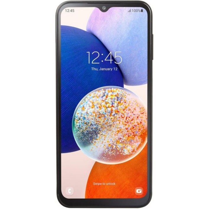 총 Verizon 삼성 갤럭시 A14 5G 64GB 블랙 선불 스마트폰잠김