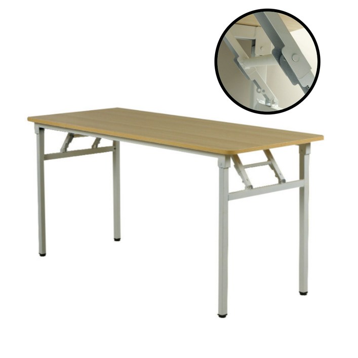 milovhi 접이식 사무실 테이블 테이블 연수원 학원 공부방 책상 회의실 테이블, 1200x600 - 쇼핑앤샵