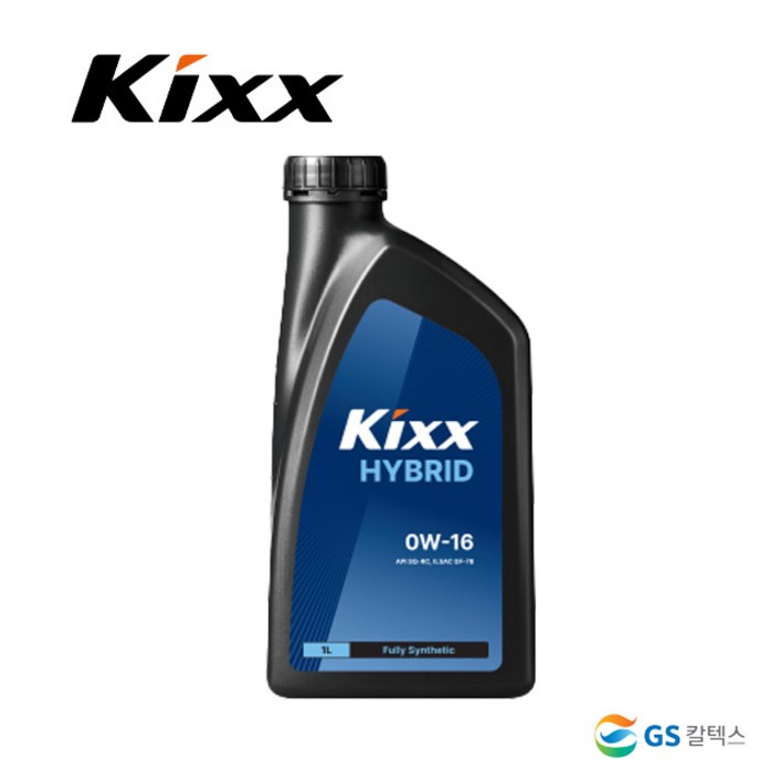 Kixx HYBID 0W16 SQ 하이브리드 전용 엔진오일 1리터, 1개, 0w16, 1L